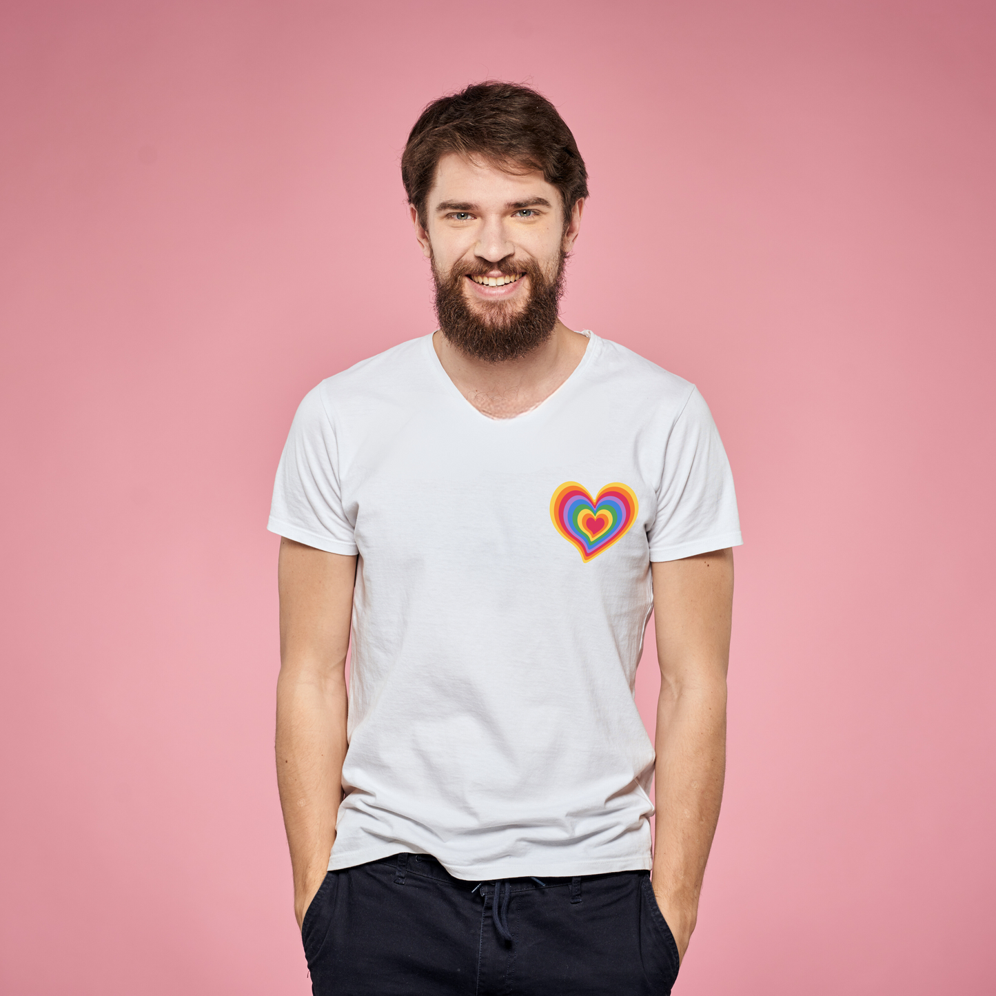 Rainbow Heart T-Shirt