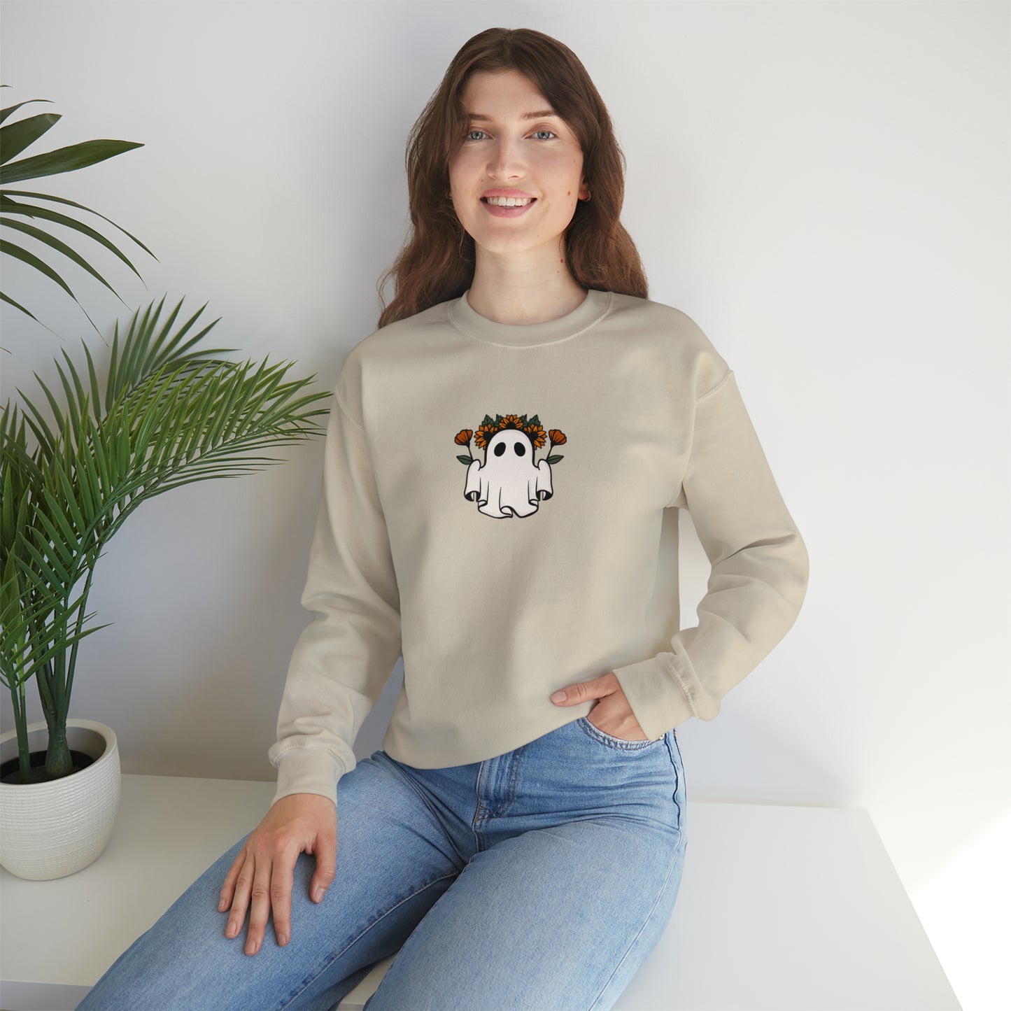 Sunflower Ghost Sweatshirt